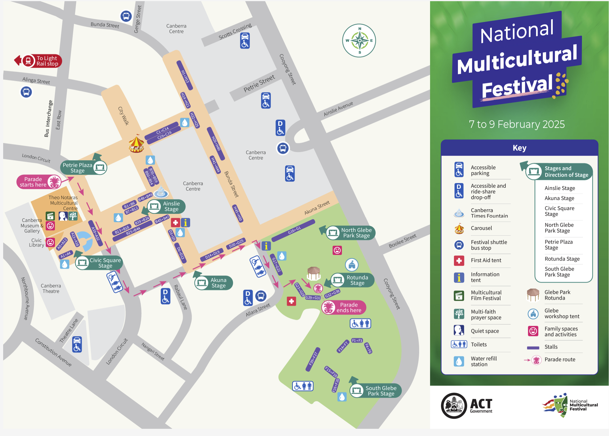 Site map 2025